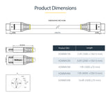 StarTech.com 10ft (3m) Premium Certified HDMI 2.0 Cable - High Speed Ultra HD 4K 60Hz HDMI Cable with Ethernet - HDR10, ARC - UHD HDMI Video Cord - For UHD Monitors, TVs, Displays - M/M