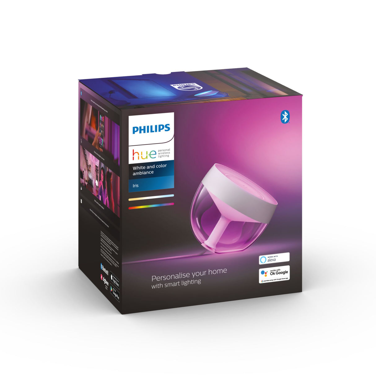 Philips Hue White and colour ambience Iris table lamp