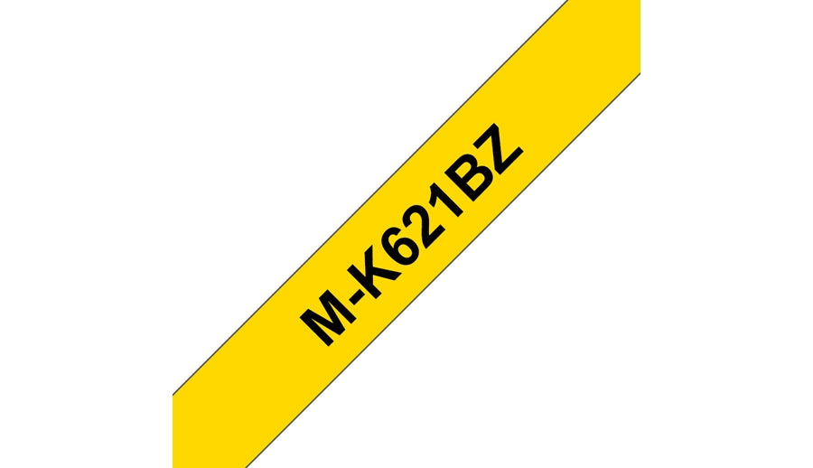 Brother MK-621BZ DirectLabel black on yellow 9mm x 8m for Brother P-Touch M 9-12mm