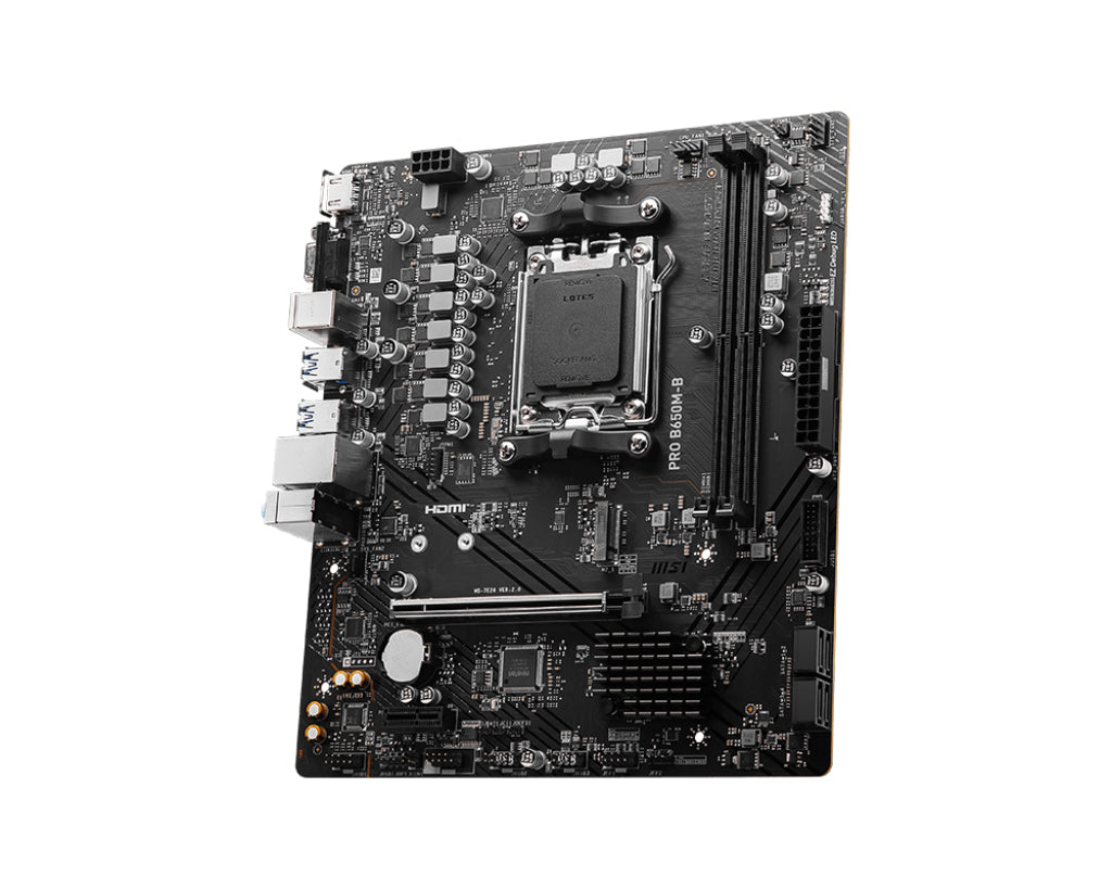 MSI PRO B650M-B motherboard AMD B650 Socket AM5 micro ATX