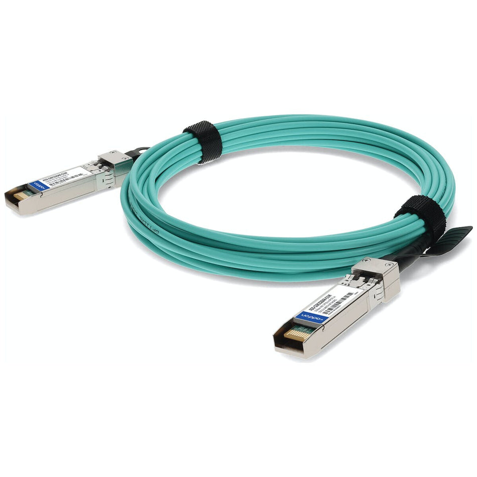 AddOn Networks ADD-S28CIS28BR-O1M InfiniBand/fibre optic cable 1 m SFP28 AOC Aqua colour