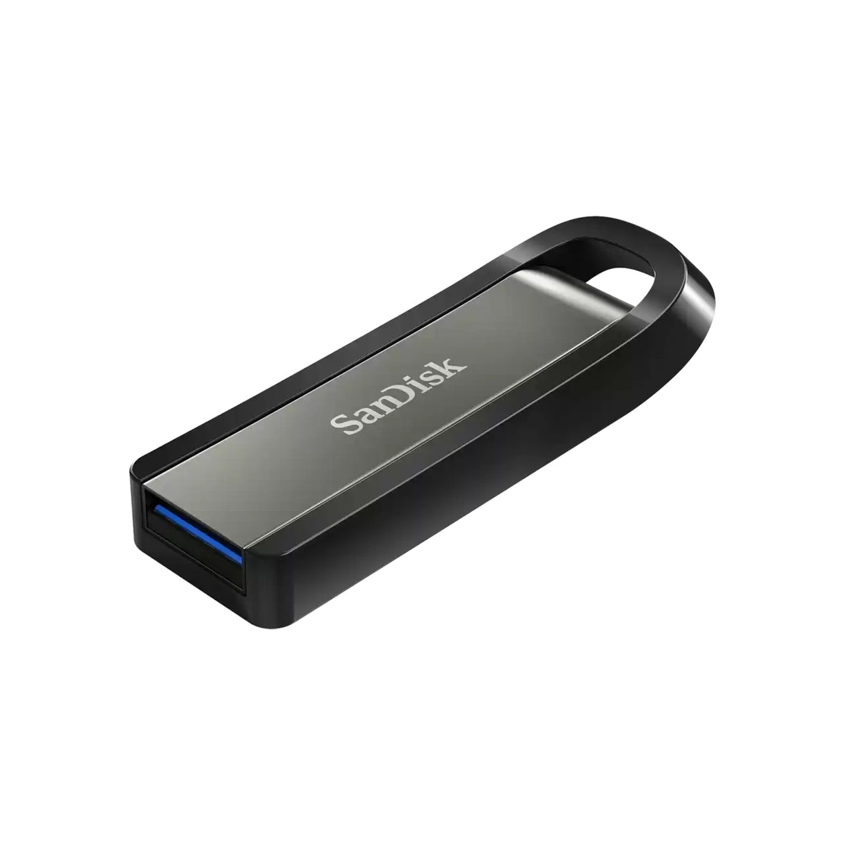 SanDisk Extreme Go USB flash drive 128 GB USB Type-A 3.2 Gen 1 (3.1 Gen 1) Stainless steel