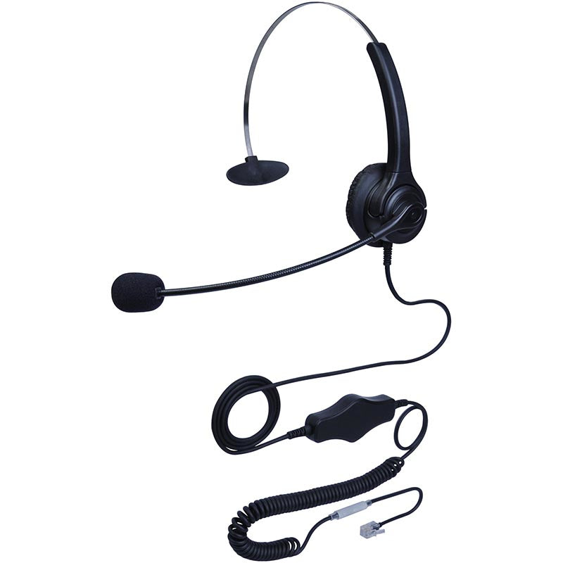 EDIS EC147 headphones/headset Wired Head-band Office/Call center Black