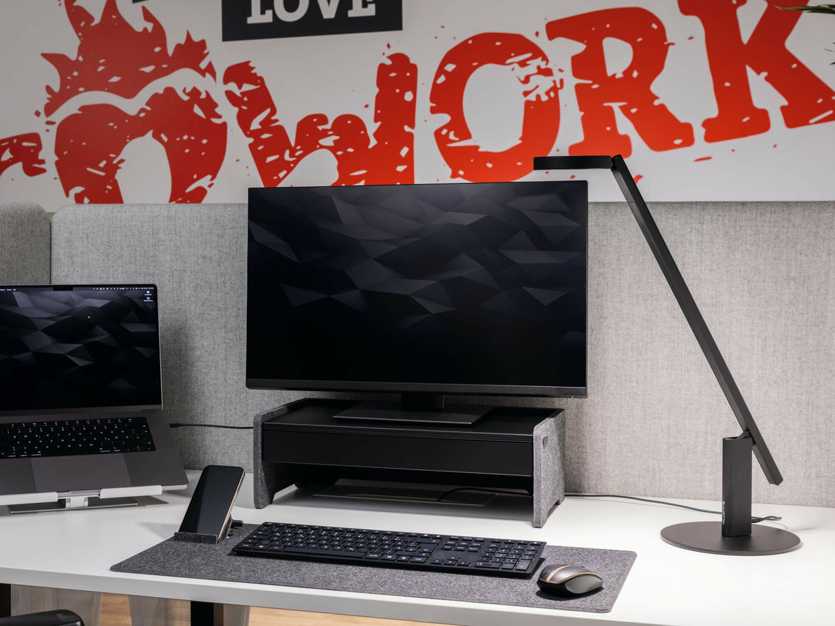 Durable 508158 monitor mount / stand Charcoal Desk