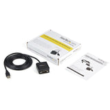 StarTech.com 1 Port FTDI USB to Serial RS232 Adapter Cable with COM Retention