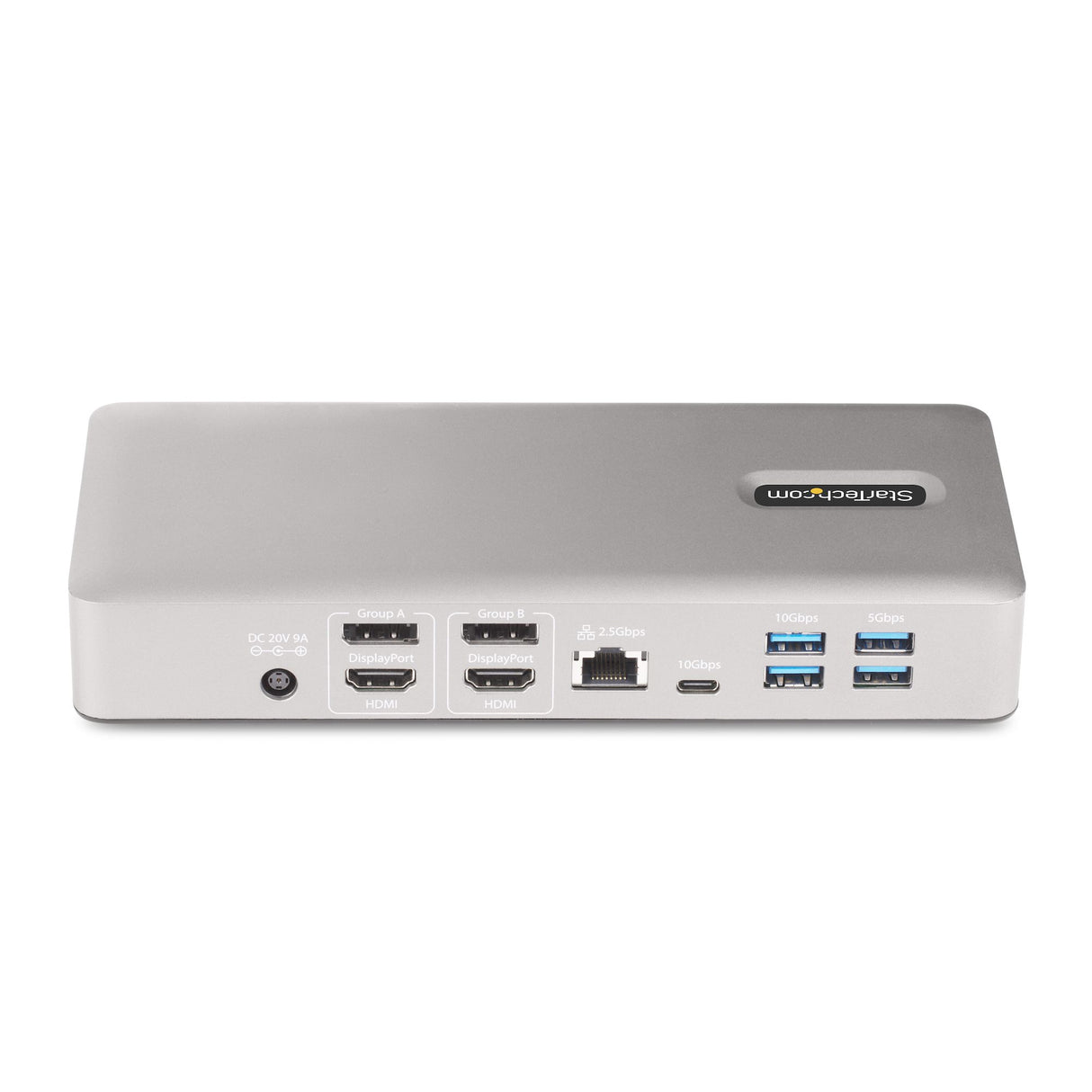 StarTech.com Thunderbolt 4 Multi-Display Docking Station, Quad/Triple/Dual Monitor Dock - 2x HDMI/2x DisplayPort, 7x USB Hub, 2.5Gb Ethernet, 98W Power Delivery