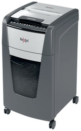 Rexel Optimum AutoFeed+ 300M paper shredder Micro-cut shredding 55 dB 23 cm Black, Silver