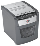 Rexel Optimum AutoFeed+ 50X paper shredder Cross shredding 55 dB 22 cm Black, Silver