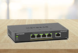 NETGEAR GS305EP Managed L3 Gigabit Ethernet (10/100/1000) Power over Ethernet (PoE) Black