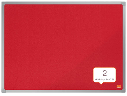 Nobo 1915202 bulletin board Fixed bulletin board Red Felt