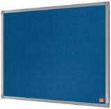 Nobo 1915201 bulletin board Fixed bulletin board Blue Felt