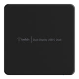 Belkin USB-C Dual Display Docking Station USB 3.2 Gen 1 (3.1 Gen 1) Type-C Black