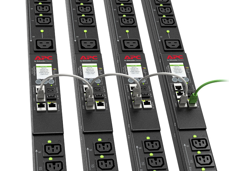 APC APDU9959EU3 power distribution unit (PDU) 24 AC outlet(s) 0U Black