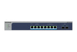 NETGEAR 8-Port Multi-Gigabit/10g Ethernet Ultra60 PoE++ Smart Managed Pro Switch with 2 SFP+ Ports (MS510TXUP)