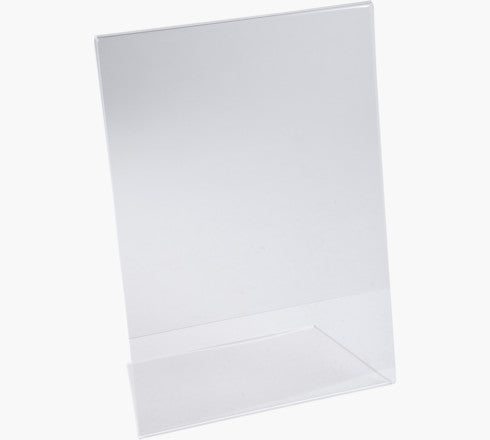 Exacompta 84058D sign holder/information stand A4 Polymethyl methacrylate (PMMA) Transparent