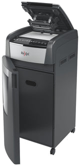 Rexel Optimum AutoFeed+ 750X paper shredder Cross shredding 55 dB 23 cm Black, Silver