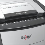 Rexel Optimum AutoFeed+ 750X paper shredder Cross shredding 55 dB 23 cm Black, Silver