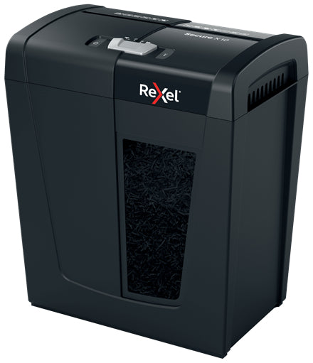 Rexel Secure X10 paper shredder Cross shredding 70 dB Black