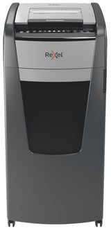 Rexel Optimum AutoFeed+ 750M paper shredder Micro-cut shredding 55 dB 23 cm Black, Silver