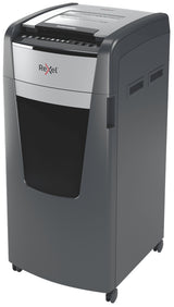 Rexel Optimum AutoFeed+ 750M paper shredder Micro-cut shredding 55 dB 23 cm Black, Silver