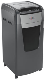 Rexel Optimum AutoFeed+ 750M paper shredder Micro-cut shredding 55 dB 23 cm Black, Silver