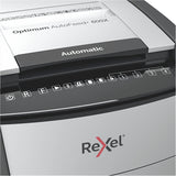 Rexel Optimum AutoFeed+ 600X paper shredder Cross shredding 55 dB 23 cm Black, Silver