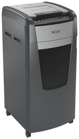 Rexel Optimum AutoFeed+ 600M paper shredder Micro-cut shredding 55 dB 23 cm Black, Silver