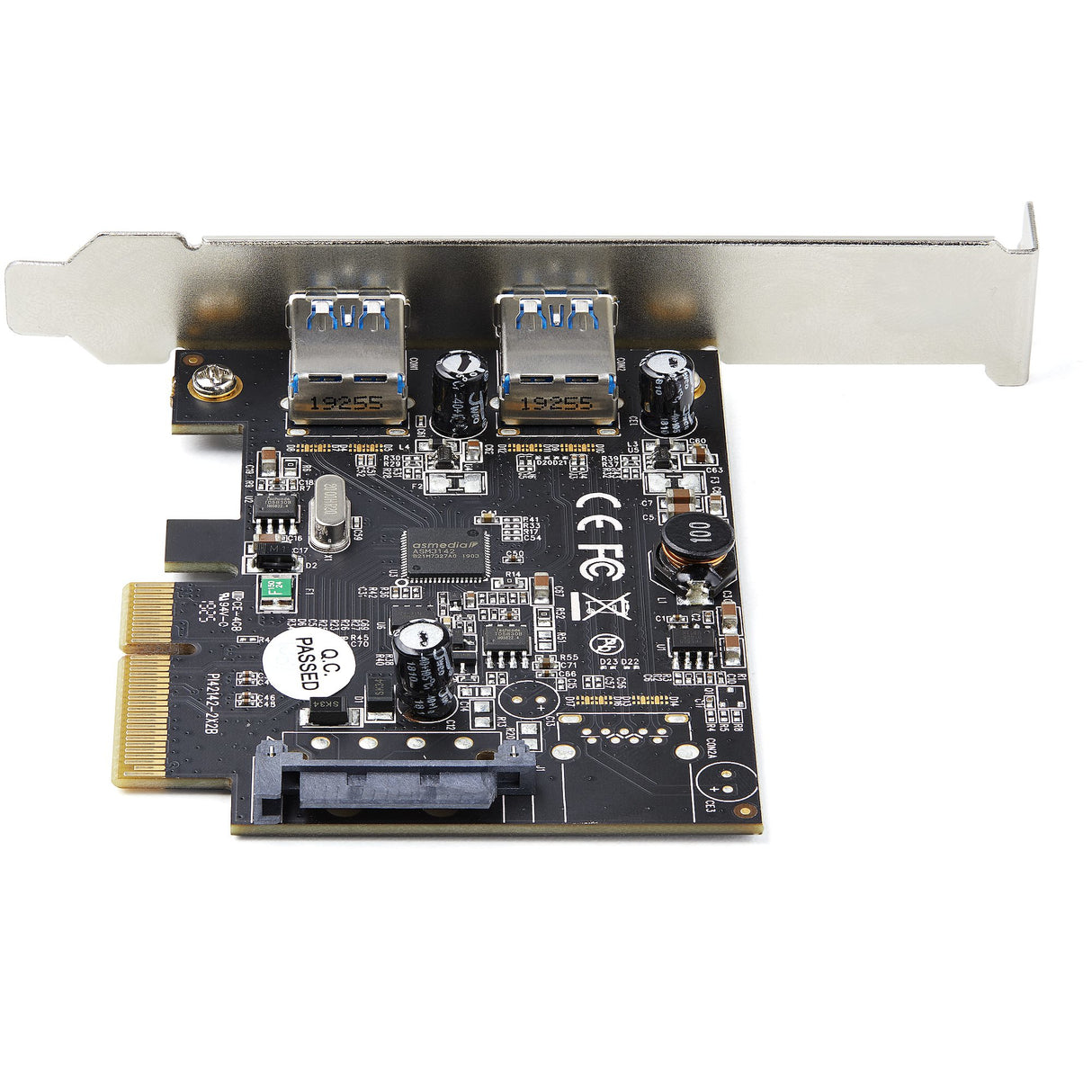 StarTech.com 2-Port USB PCIe Card with 10Gbps/port - USB 3.1/3.2 Gen 2 Type-A PCI Express 3.0 x2 Host Controller Expansion Card - Add-On Adapter Card - Full/Low Profile - Windows & Linux