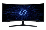 Samsung Odyssey LC34G55TWWPXXU computer monitor 86.4 cm (34") 3440 x 1440 pixels UltraWide Quad HD LED Black