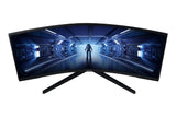 Samsung Odyssey LC34G55TWWPXXU computer monitor 86.4 cm (34") 3440 x 1440 pixels UltraWide Quad HD LED Black