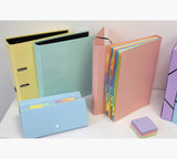 Exacompta 54560E ring binder A4 Assorted colours