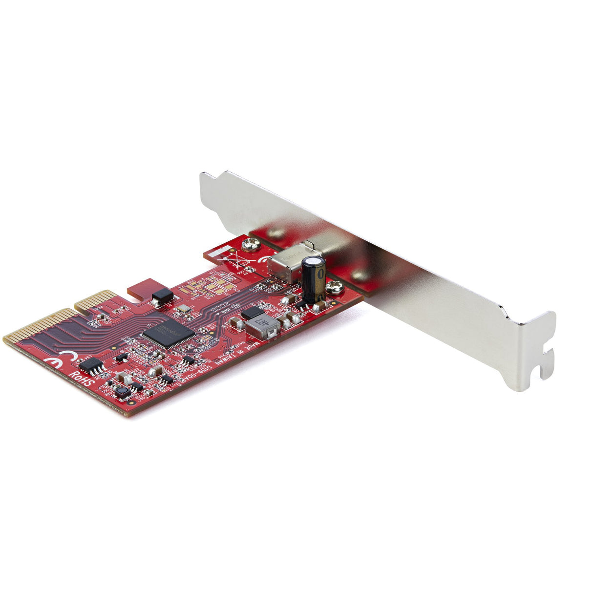 StarTech.com 1-Port USB 3.2 Gen 2x2 PCIe Card - USB-C SuperSpeed 20Gbps PCI Express 3.0 x4 Host Controller Card - USB Type-C PCIe Add-On Adapter Card - Expansion Card - Windows & Linux