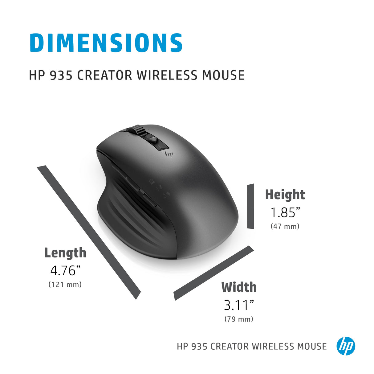 HP 935 Creator Wireless Mouse