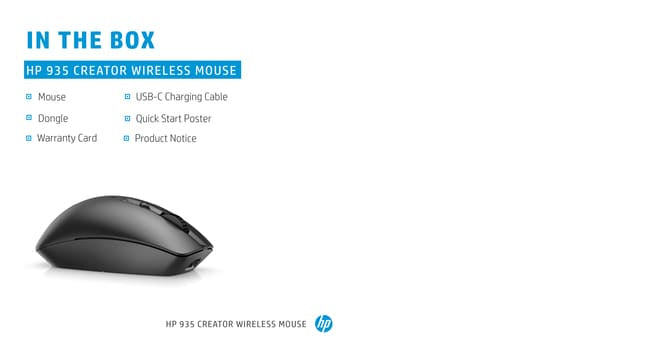 HP 935 Creator Wireless Mouse