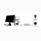 EDIS EM105 video conferencing camera 2.1 MP Black 1920 x 1080 pixels 25 fps CMOS 25.4 / 2.9 mm (1 / 2.9")