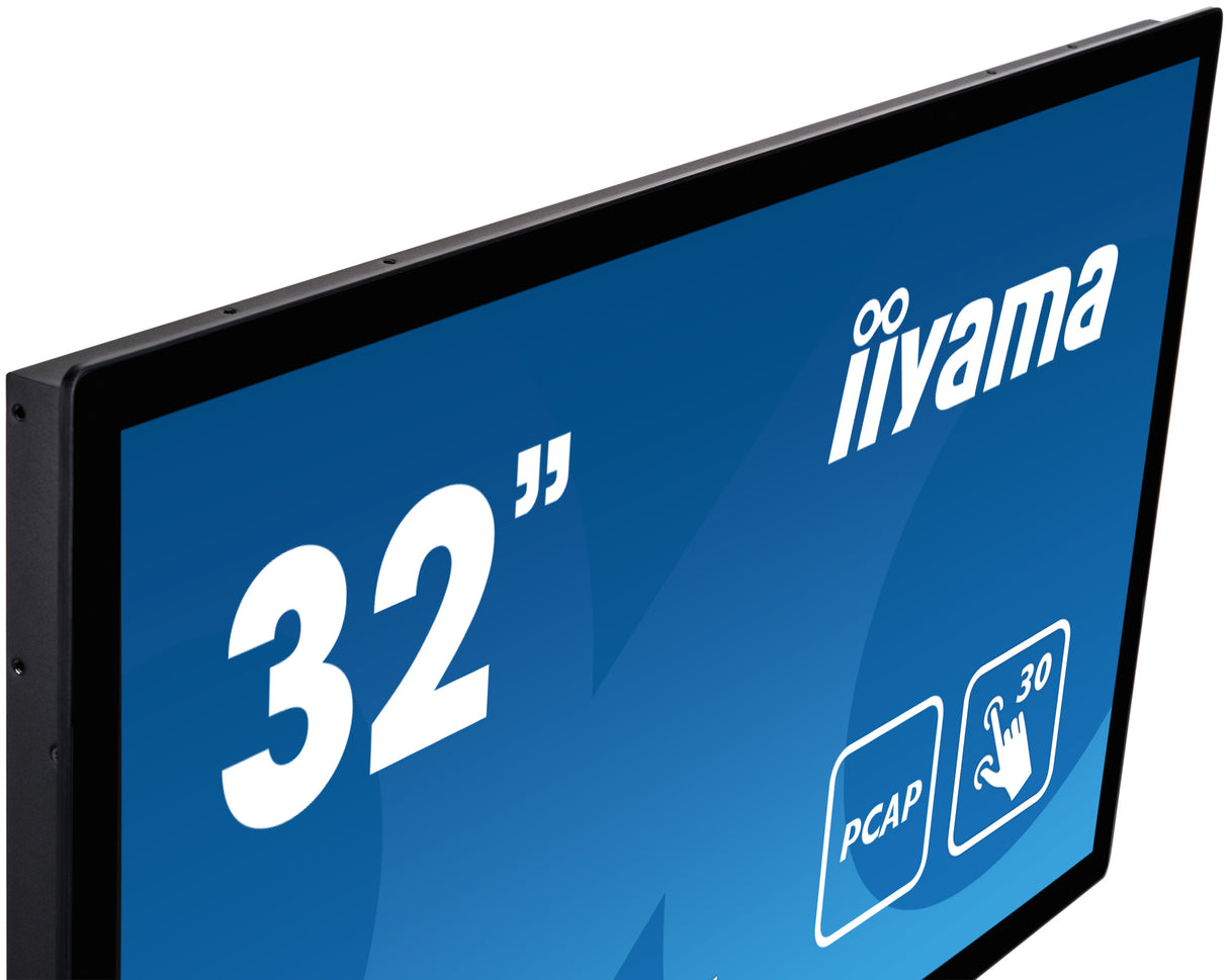 iiyama ProLite TF3215MC-B2 computer monitor 81.3 cm (32") 1920 x 1080 pixels Full HD LED Touchscreen Kiosk Black