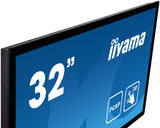 iiyama ProLite TF3215MC-B2 computer monitor 81.3 cm (32") 1920 x 1080 pixels Full HD LED Touchscreen Kiosk Black