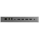 StarTech.com Thunderbolt 3 Dock w/ USB-C Host Compatibility - Dual 4K 60Hz DisplayPort 1.4 or Dual HDMI Monitors - Single 8K - TB3/USB-C Laptop Docking Station - 96W PD, 5xUSB - 10Gbps