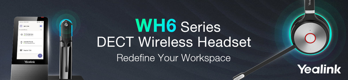 Yealink WH66 DECT Wireless Headset DUAL TEAMS