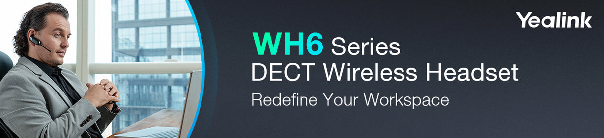 Yealink WH66 DECT Wireless Headset DUAL TEAMS