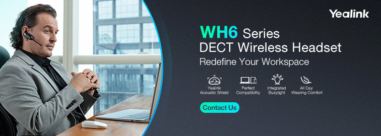 Yealink WH66 DECT Wireless Headset DUAL TEAMS