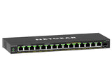 NETGEAR GS316EP Managed Gigabit Ethernet (10/100/1000) Power over Ethernet (PoE) Black