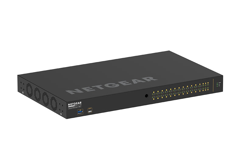 NETGEAR GSM4230P-100EUS network switch Managed L2/L3 Gigabit Ethernet (10/100/1000) Power over Ethernet (PoE) 1U Black