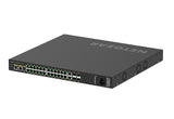 NETGEAR GSM4230P-100EUS network switch Managed L2/L3 Gigabit Ethernet (10/100/1000) Power over Ethernet (PoE) 1U Black