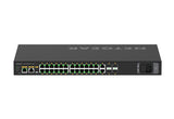 NETGEAR GSM4230P-100EUS network switch Managed L2/L3 Gigabit Ethernet (10/100/1000) Power over Ethernet (PoE) 1U Black