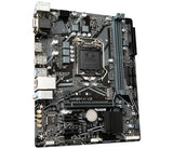 GIGABYTE H410M H V2 Motherboard - Supports Intel Core 10th CPUs, up to 2933MHz DDR4 (OC), 1xPCIe 3.0 M.2, GbE LAN, USB 3.2 Gen 1