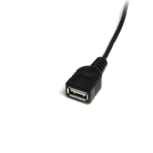 StarTech.com 1 ft Mini USB 2.0 Cable - USB A to Mini B F/M