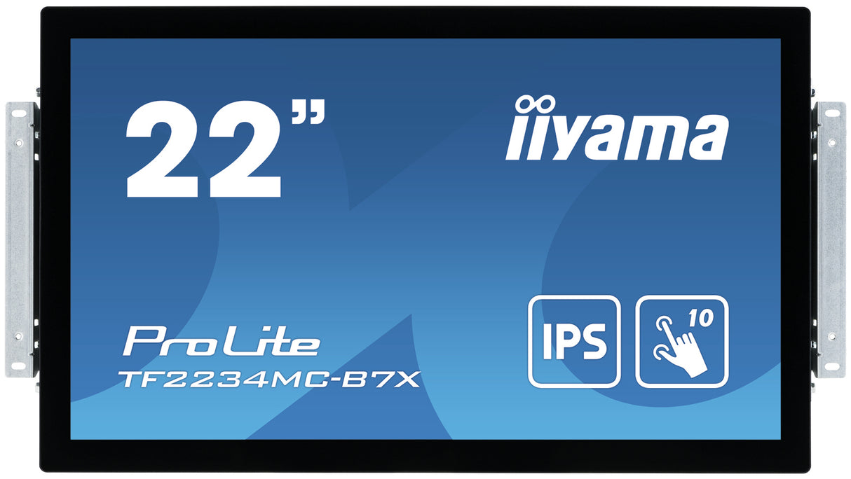 iiyama ProLite TF2234MC-B7X computer monitor 54.6 cm (21.5") 1920 x 1080 pixels Full HD LED Touchscreen Multi-user Black