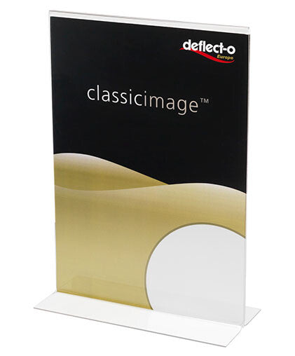 Deflecto 47901 sign holder/information stand A5 Polystyrene (PS) Transparent