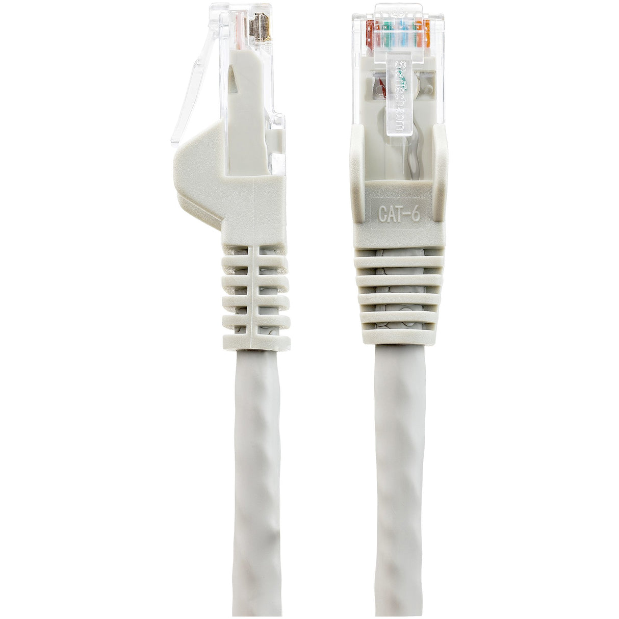 StarTech.com 3m CAT6 Ethernet Cable - LSZH (Low Smoke Zero Halogen) - 10 Gigabit 650MHz 100W PoE RJ45 10GbE UTP Network Patch Cord Snagless with Strain Relief - Grey, CAT 6, ETL Verified, 24AWG